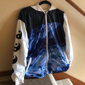 POSITIVE VIBES ONLY windbreaker by Thug Ave
